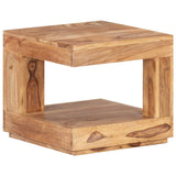 Table basse 45x45x40 cm Bois d'acacia massif