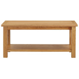 Coffee table 90x45x40 cm Solid oak wood