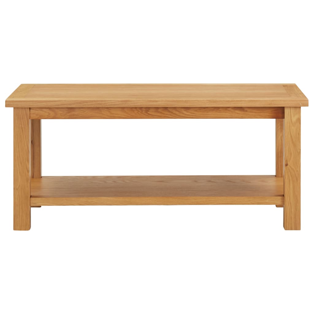 Coffee table 110x55x40 cm Solid oak wood