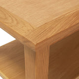 Coffee table 110x55x40 cm Solid oak wood