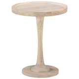 Table d'appoint Ø60x75 cm Bois de manguier massif