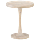 Table d'appoint Ø60x75 cm Bois de manguier massif