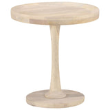 Table d'appoint Ø50x55 cm Bois de manguier massif