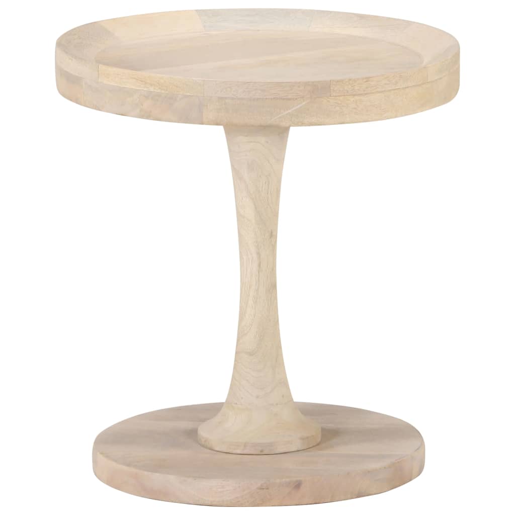 Table d'appoint Ø40x45 cm Bois de manguier massif