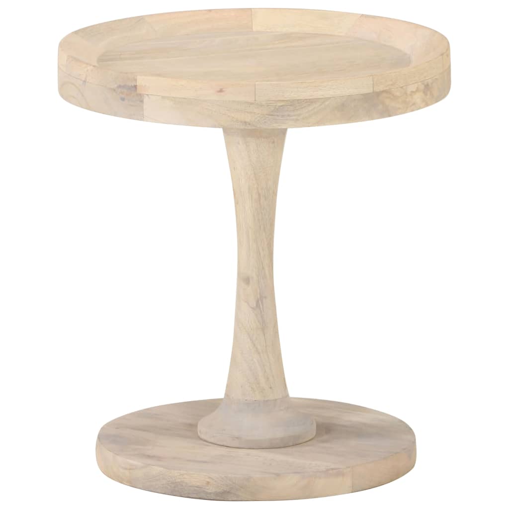 Table d'appoint Ø40x45 cm Bois de manguier massif