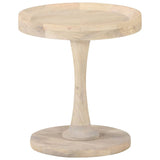 Table d'appoint Ø40x45 cm Bois de manguier massif