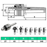 Ensemble de centrage 10 pcs MT2