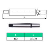 MT2-B16 Bohrfutter mit 13 mm Spannbereich