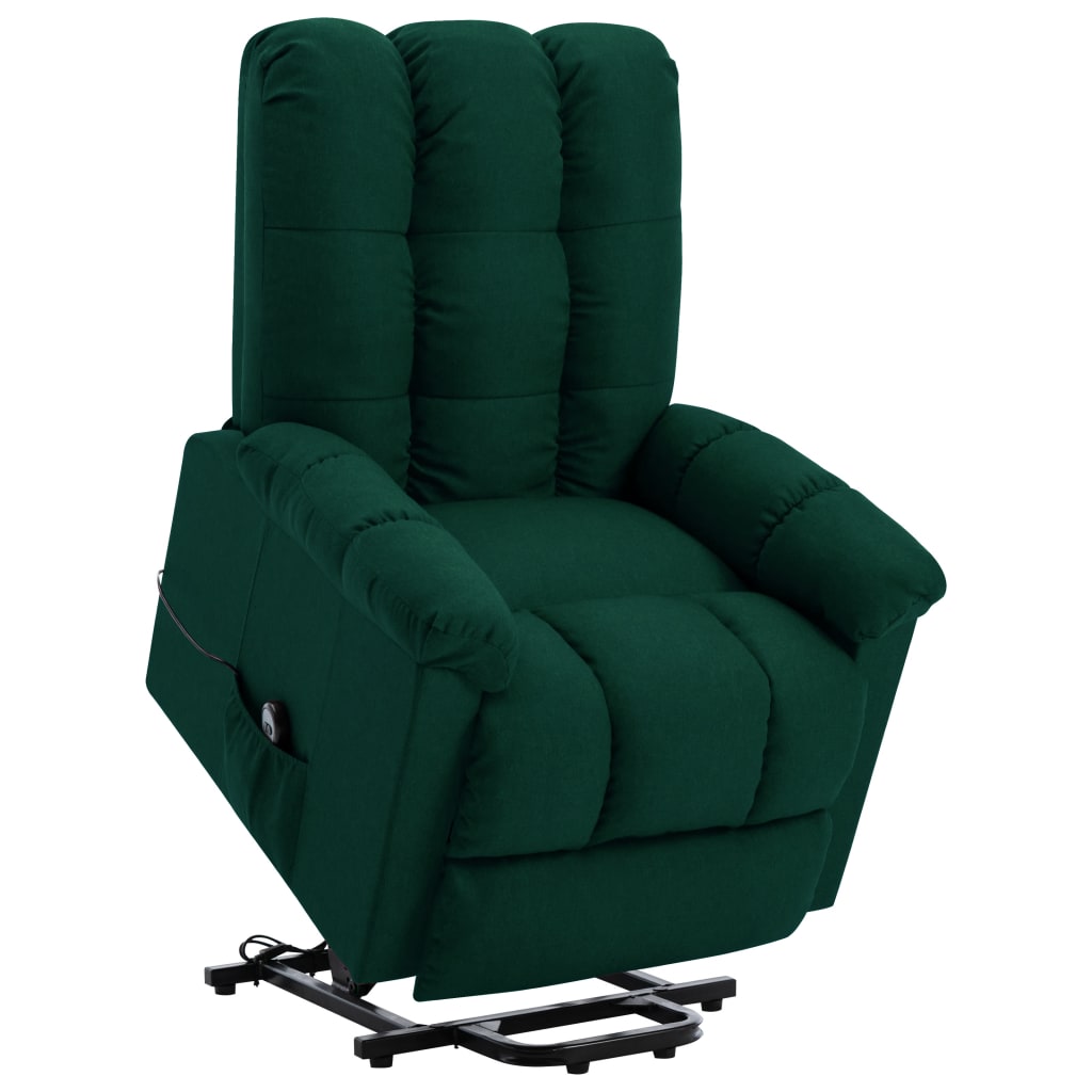 Fauteuil Vert foncé Tissu