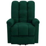 Fauteuil Vert foncé Tissu