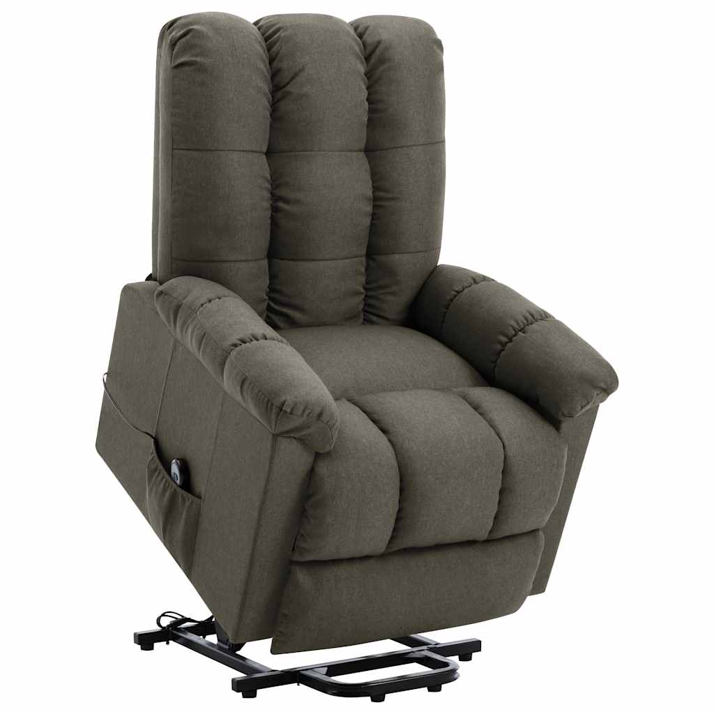 Fauteuil Taupe Tissu