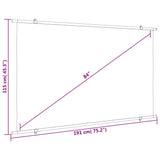 Écran de projection 84" 16:9