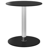 Couchtisch Schwarz 40 cm Gehärtetes Glas