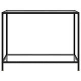 Table console Transparent 100x35x75 cm Verre trempé