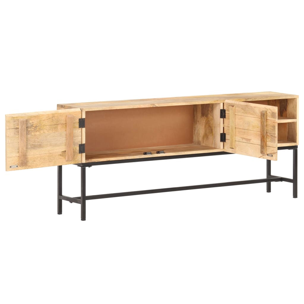 Buffet 145x30x60 cm Bois de manguier solide