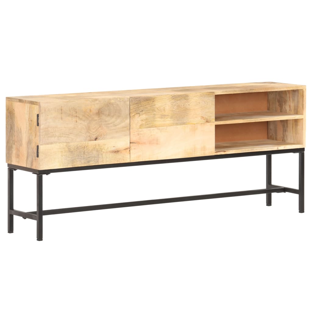 Buffet 145x30x60 cm Bois de manguier solide