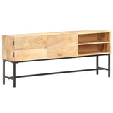 Buffet 145x30x60 cm Bois de manguier solide