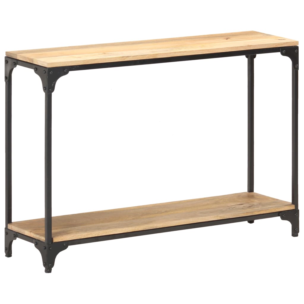 Table console 110x30x75 cm Bois de manguier massif