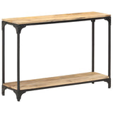 Table console 110x30x75 cm Bois de manguier massif