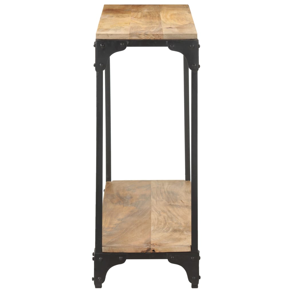 Table console 110x30x75 cm Bois de manguier massif