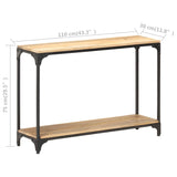 Table console 110x30x75 cm Bois de manguier massif