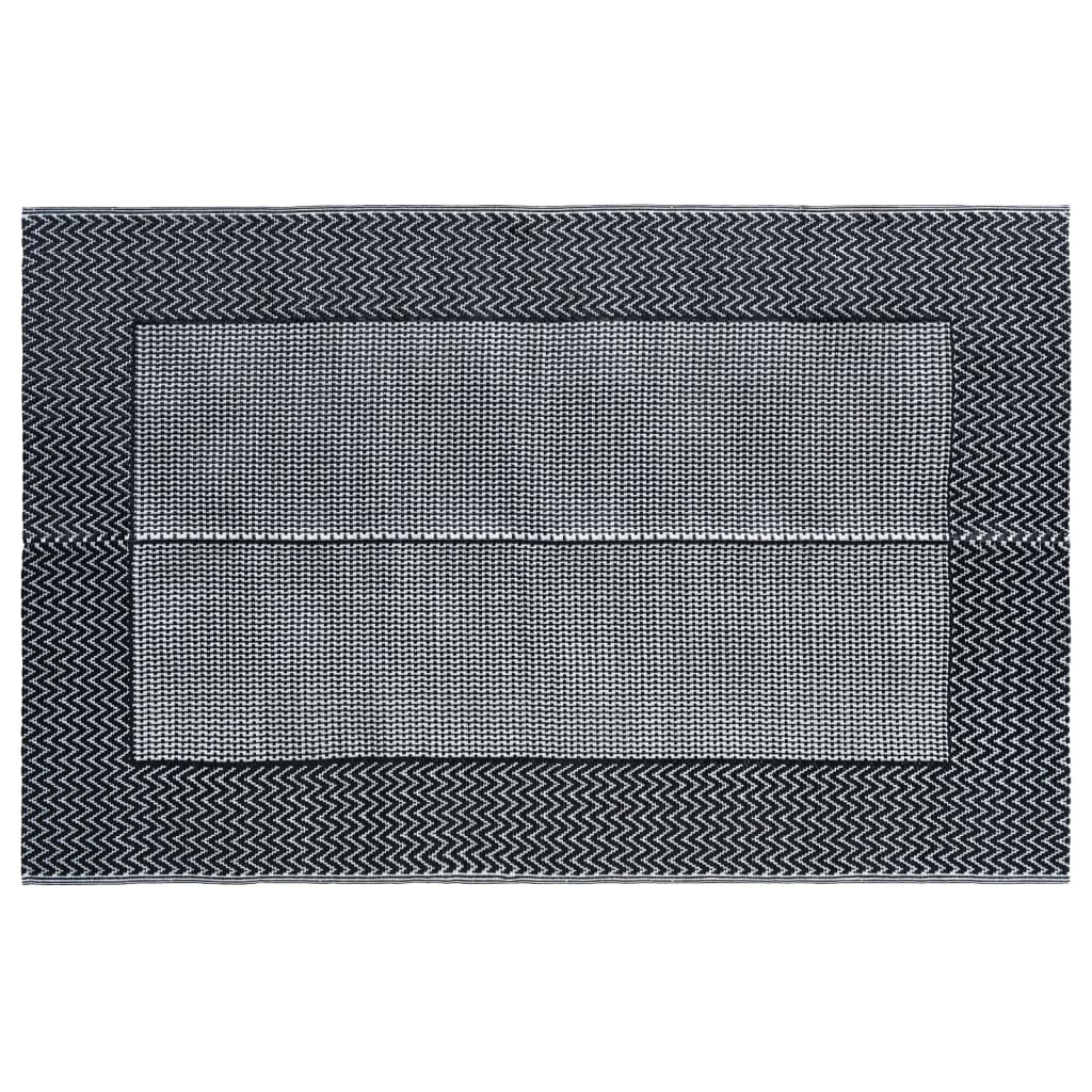 Tapis d'extérieur Gris 120x180 cm PP