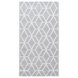 Tapis d'extérieur Gris 190x290 cm PP