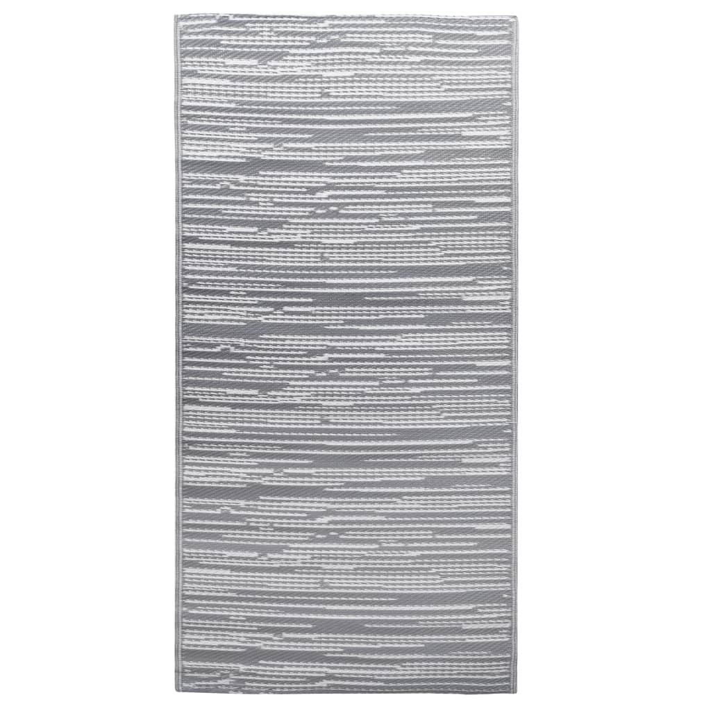 Tapis d'extérieur Gris 160x230 cm PP