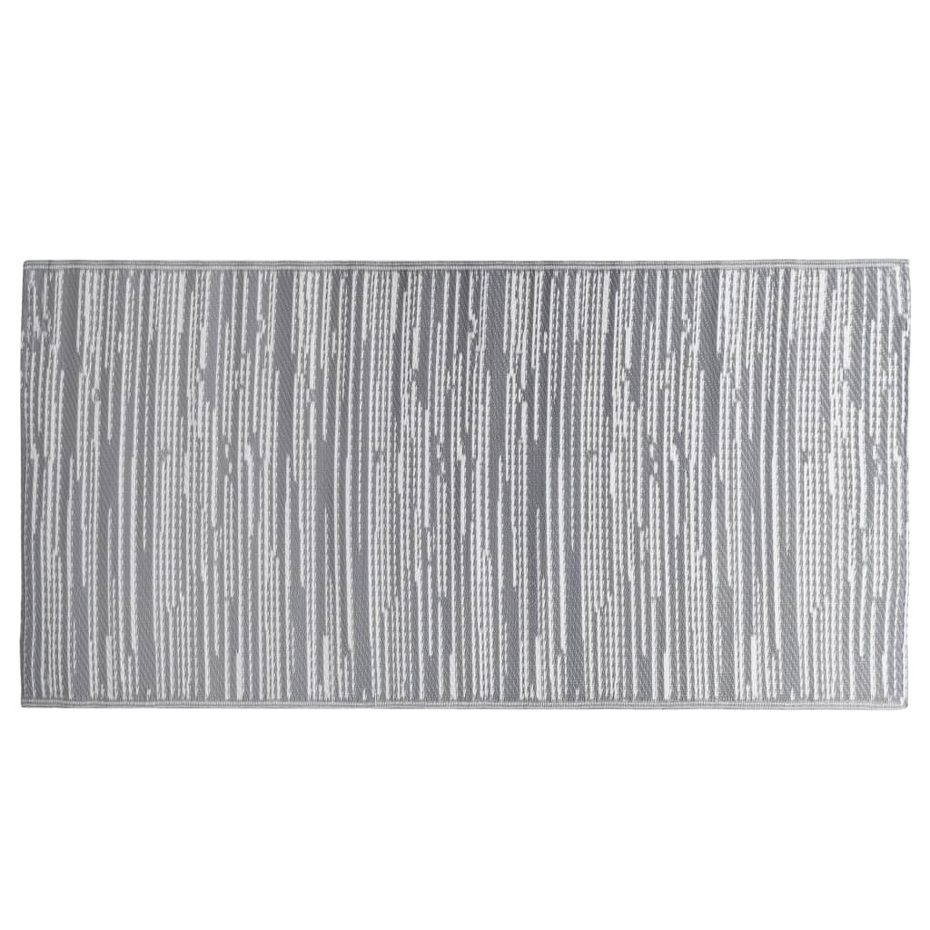 Tapis d'extérieur Gris 160x230 cm PP