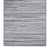 Tapis d'extérieur Gris 160x230 cm PP