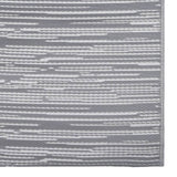 Tapis d'extérieur Gris 160x230 cm PP