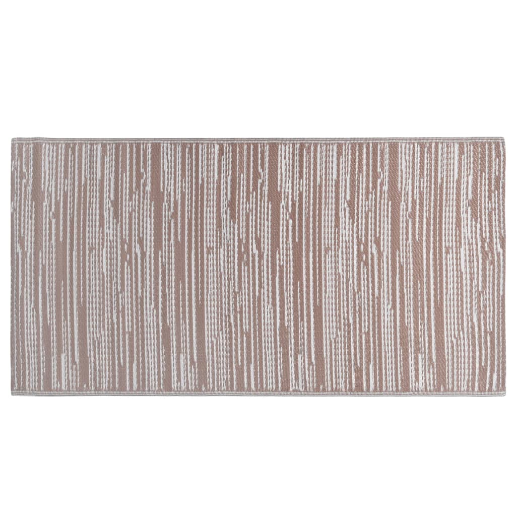 Tapis d'extérieur Marron 80x150 cm PP