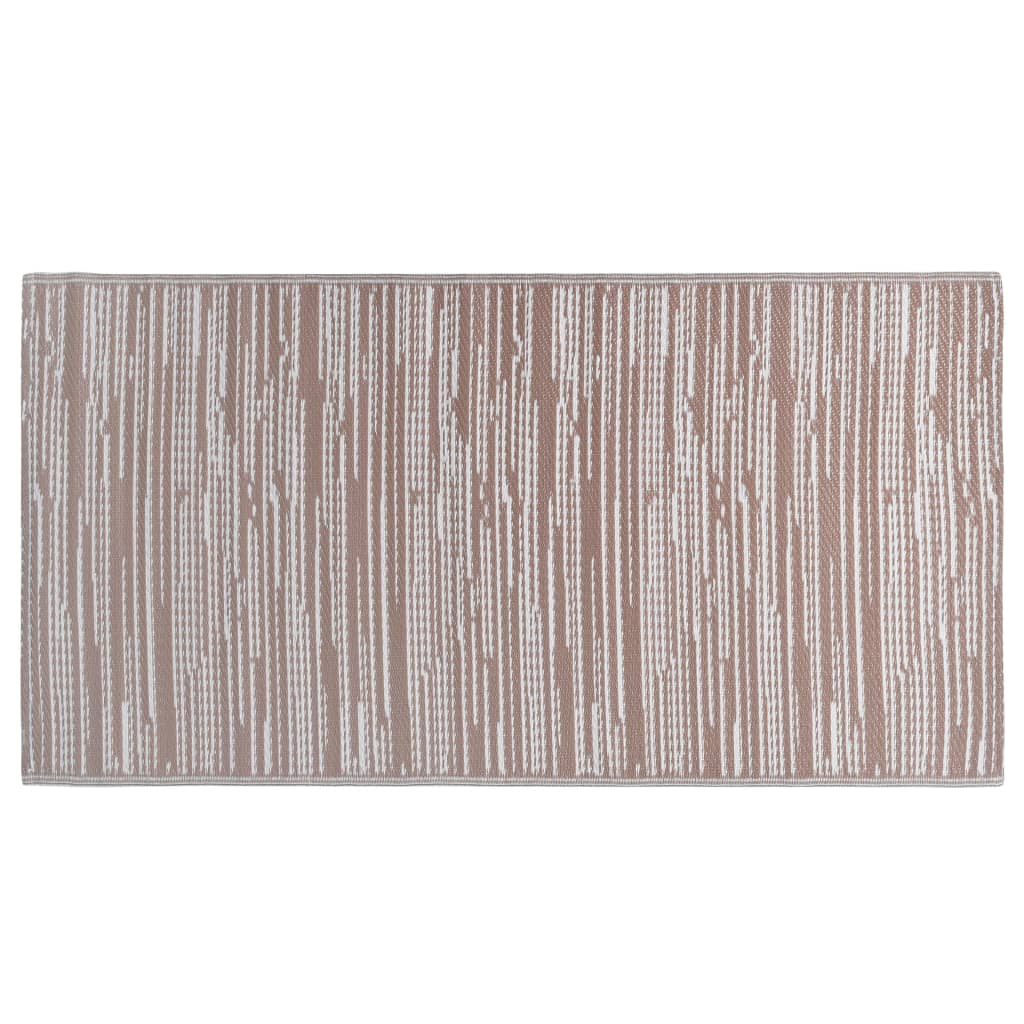 Tapis d'extérieur Marron 190x290 cm PP