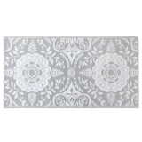 Tapis d'extérieur Gris clair 80x150 cm PP