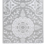 Tapis d'extérieur Gris clair 80x150 cm PP