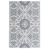 Tapis d'extérieur Gris clair 120x180 cm PP