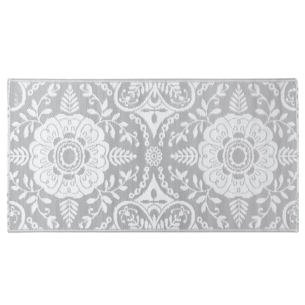 Tapis d'extérieur Gris clair 160x230 cm PP