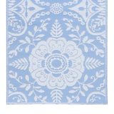 Tapis d'extérieur Bleu azuré 120x180 cm PP