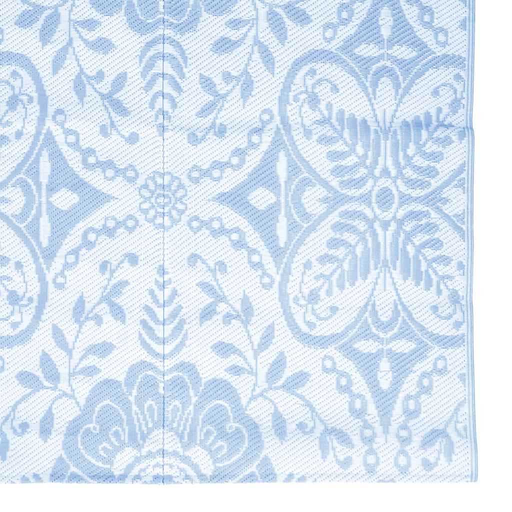 Tapis d'extérieur Bleu azuré 160x230 cm PP