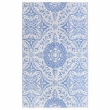 Tapis d'extérieur Bleu azuré 190x290 cm PP