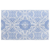 Tapis d'extérieur Bleu azuré 190x290 cm PP