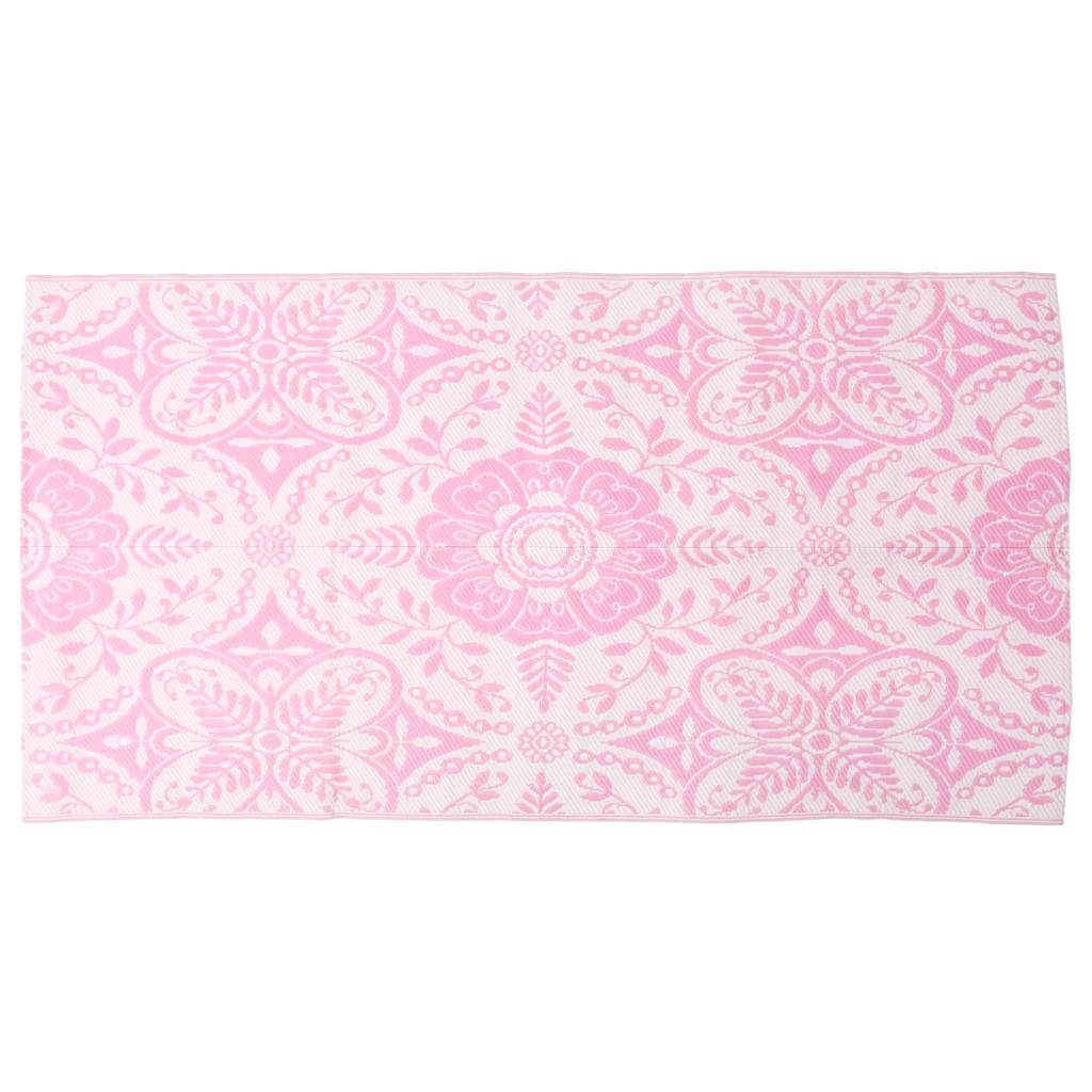 Tapis d'extérieur Rose 120x180 cm PP