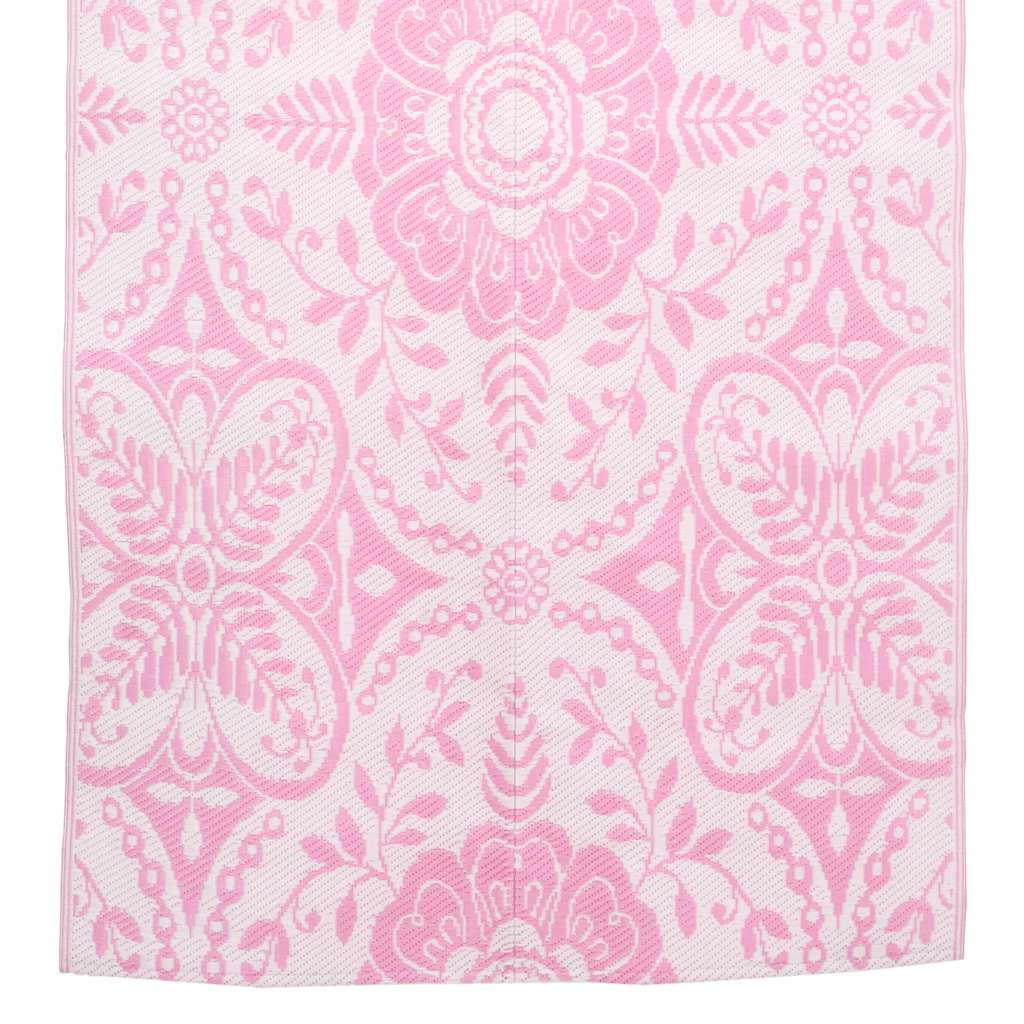 Tapis d'extérieur Rose 120x180 cm PP