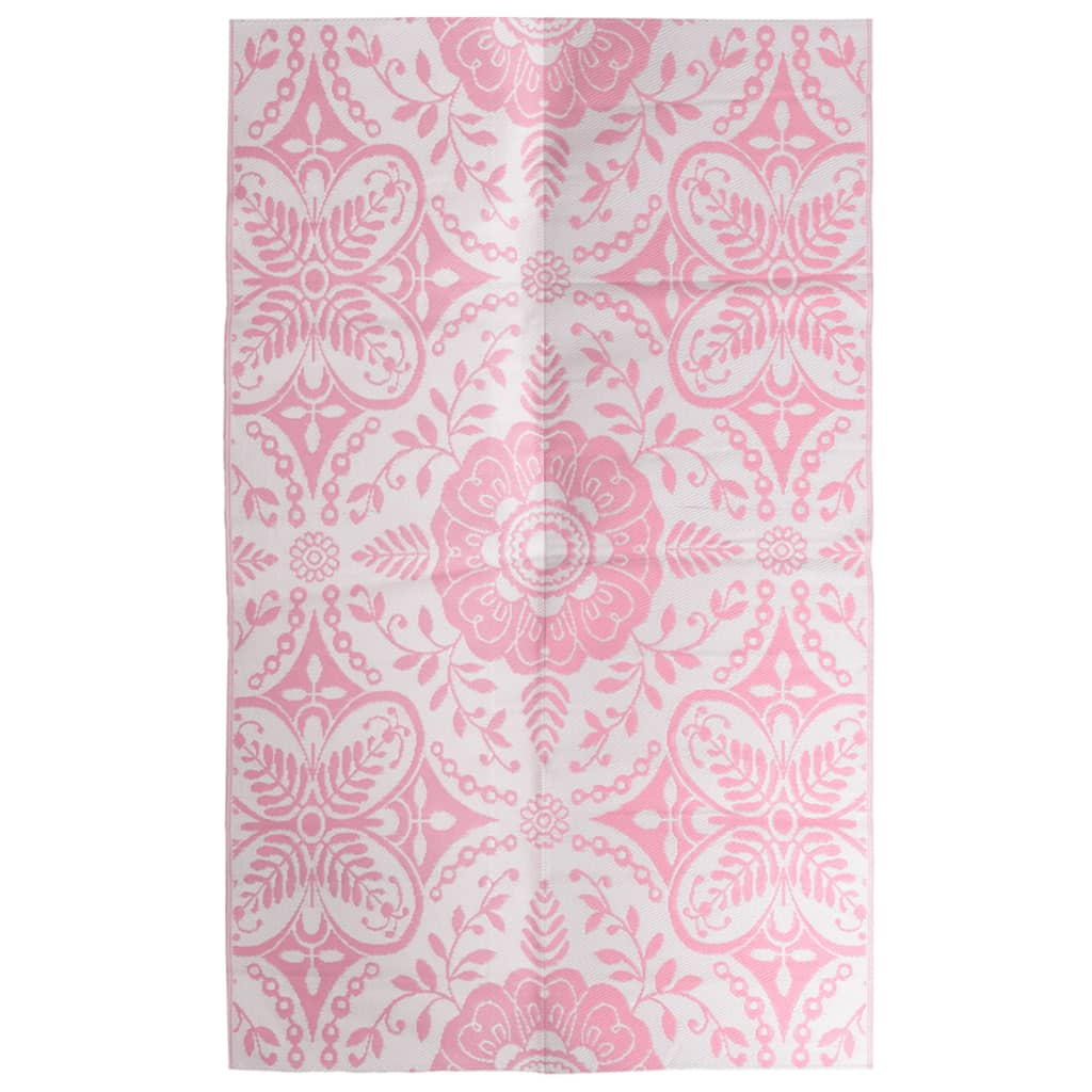 Tapis d'extérieur Rose 190x290 cm PP