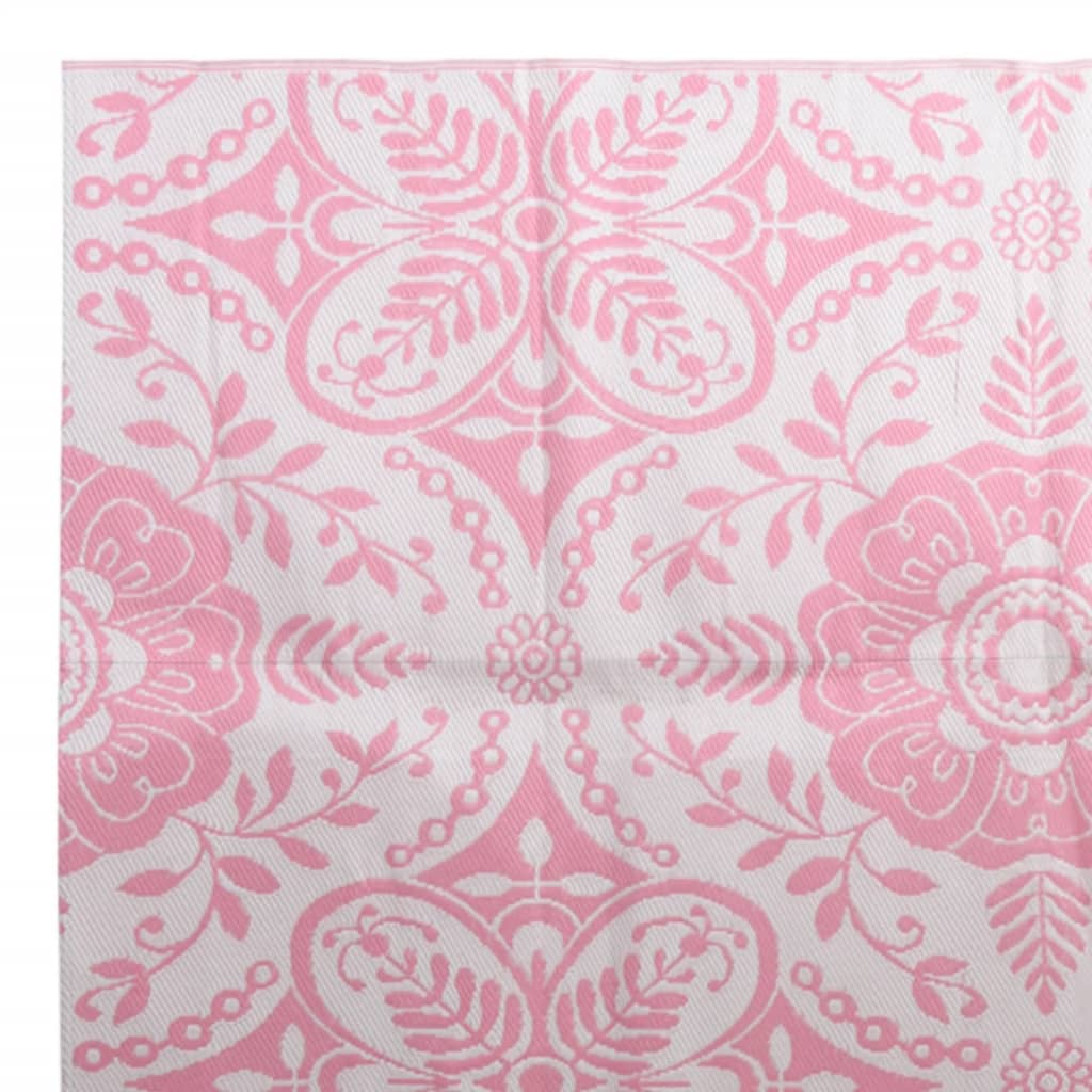 Tapis d'extérieur Rose 190x290 cm PP