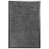 Washable doormat Anthracite 40x60 cm