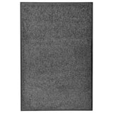 Washable doormat Anthracite 60x90 cm