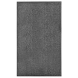 Washable doormat Anthracite 90x150 cm