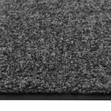 Washable doormat Anthracite 90x150 cm