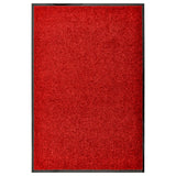 Paillasson lavable Rouge 60x90 cm